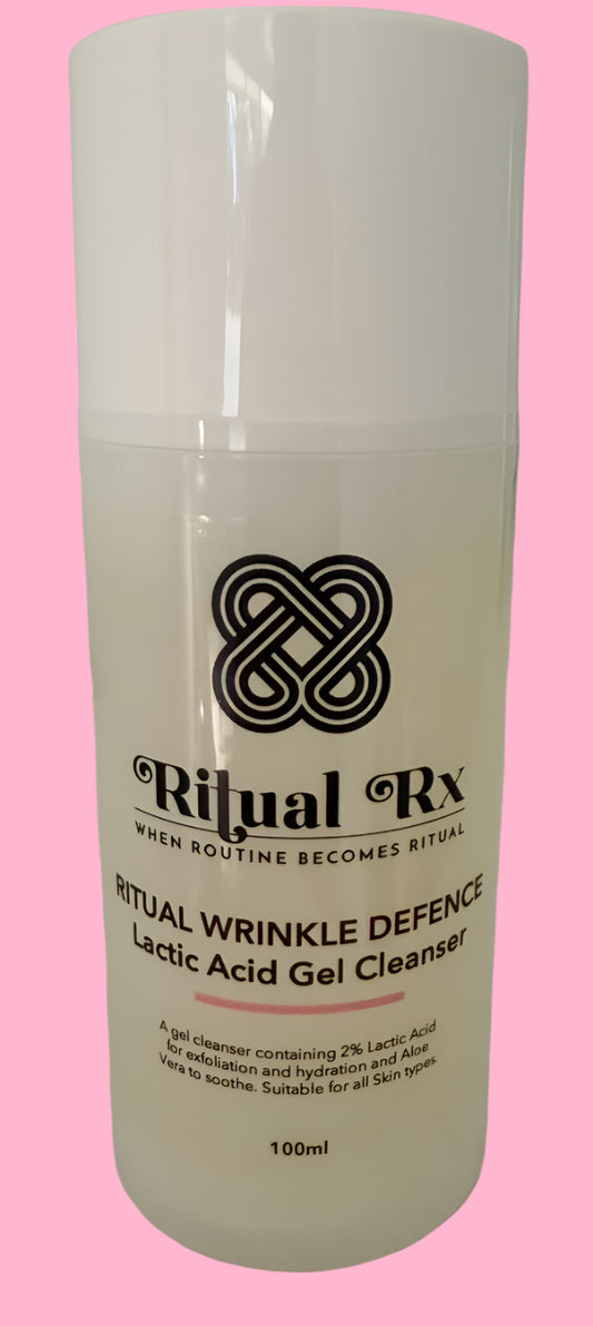 RITUAL WRINKLE DEFENCE Lactic Gel Cleanser 100ml